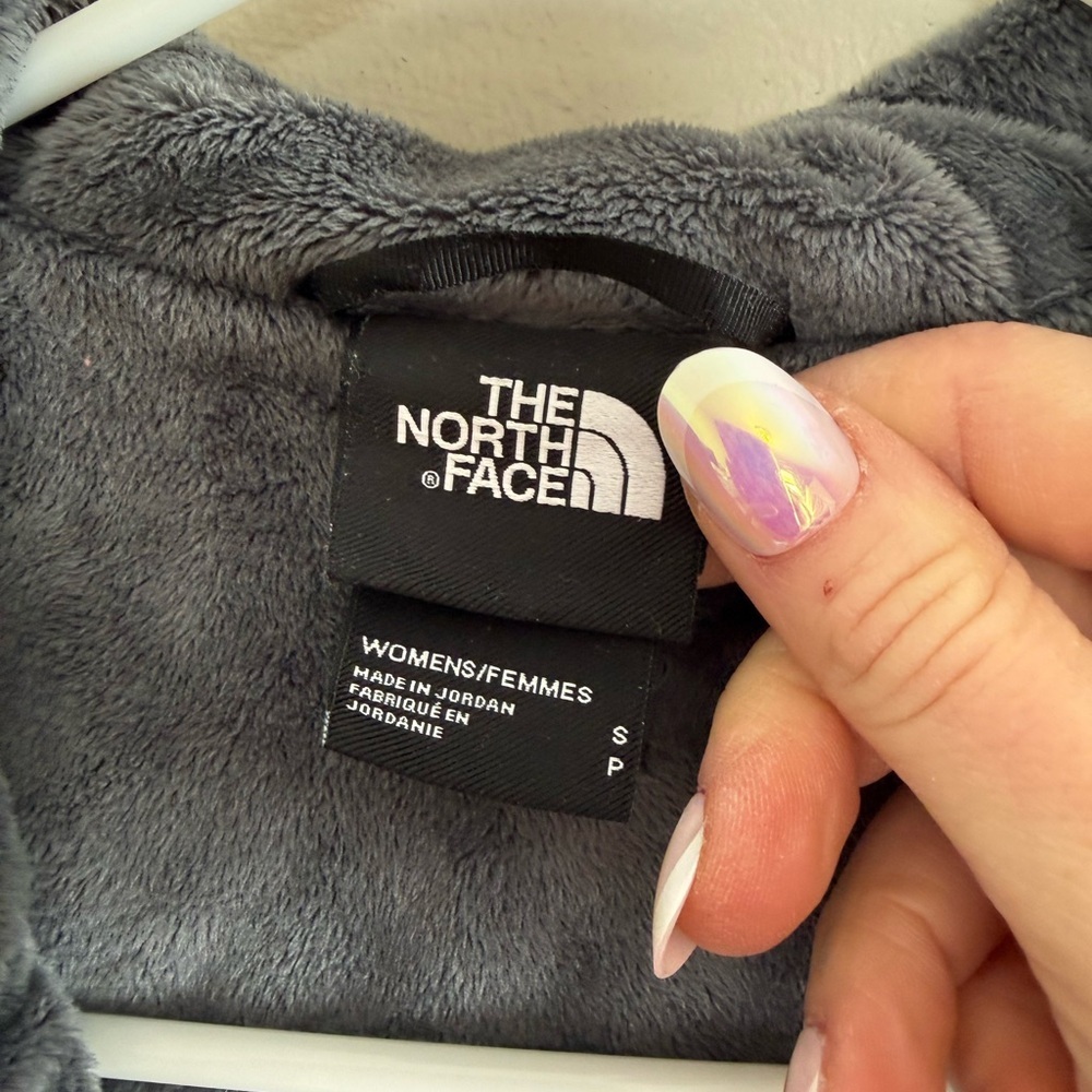 North Face Charcoal Hooded Jacket - Picture 6 of 14